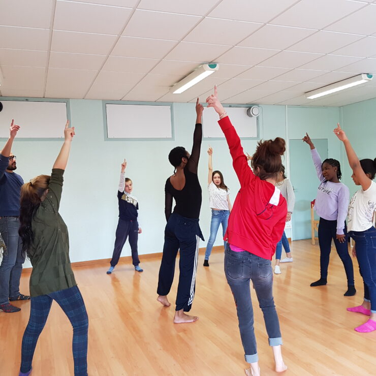 Au collège Flandre, on fait danser les mots / Résidence MIAA chronique#7