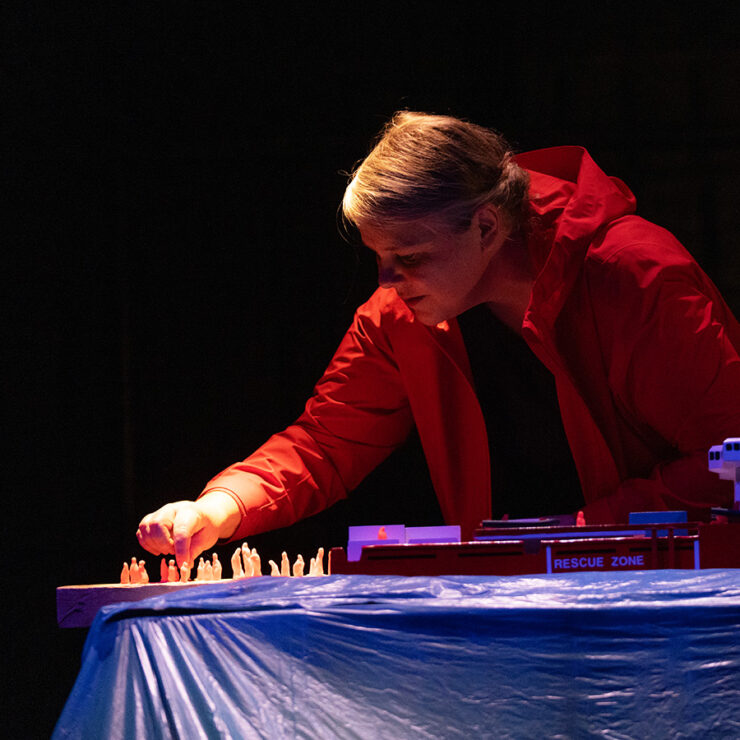 Esquif (à fleur d'eau)