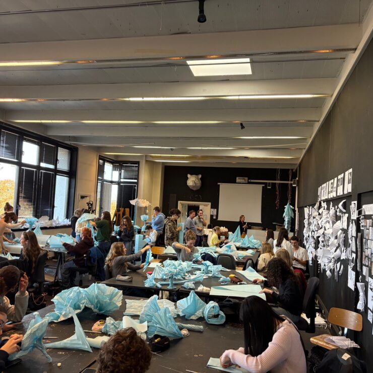 Collaboration avec les étudiants de l’ESAAT.