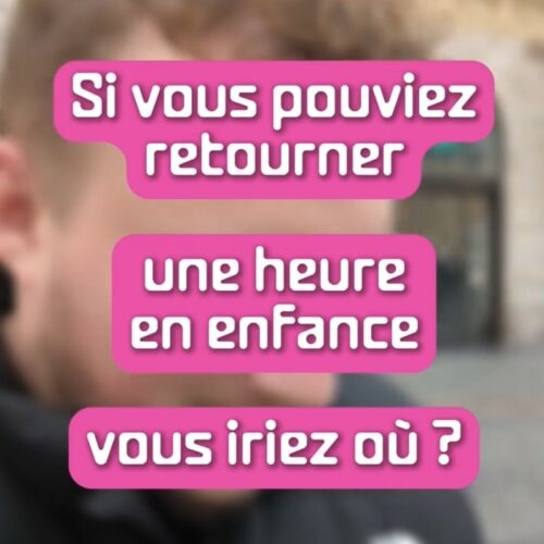 Micro-trottoir autour du spectacle « On n’a pas pris le temps de se dire au revoir » de Rachid Bouali.
