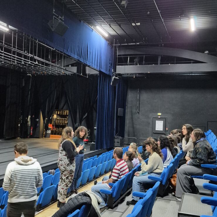Les étudiant.e.s à la découverte du Grand Bleu !